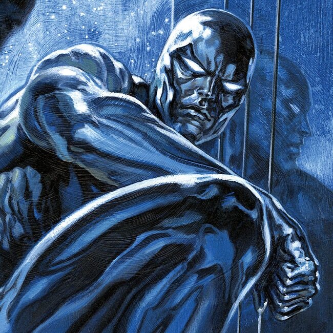 Marvel Kunstdruck Silver Surfer: Ghost Light 61 x 41 cm - ungerahmt