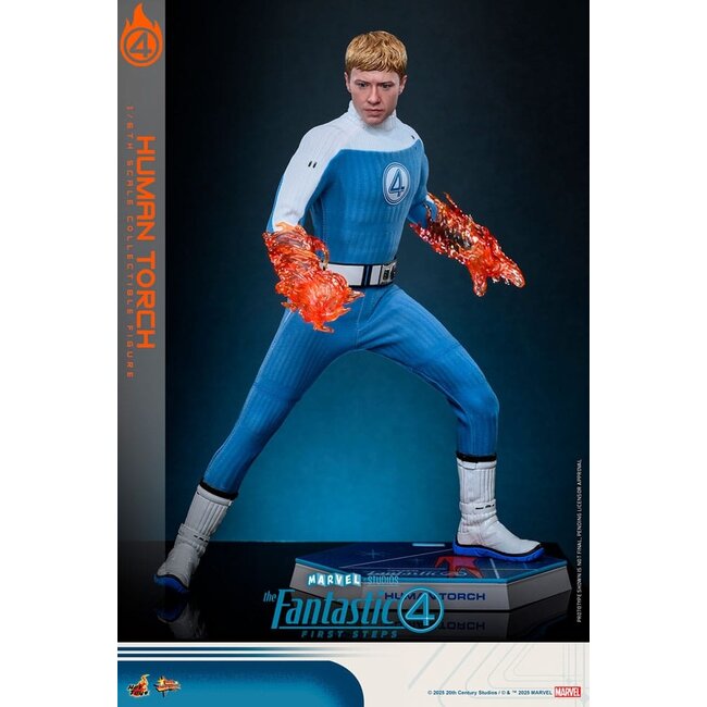 Die Fantastischen Vier: Erste Schritte Movie Masterpiece Actionfigur 1/6 Human Torch 30 cm