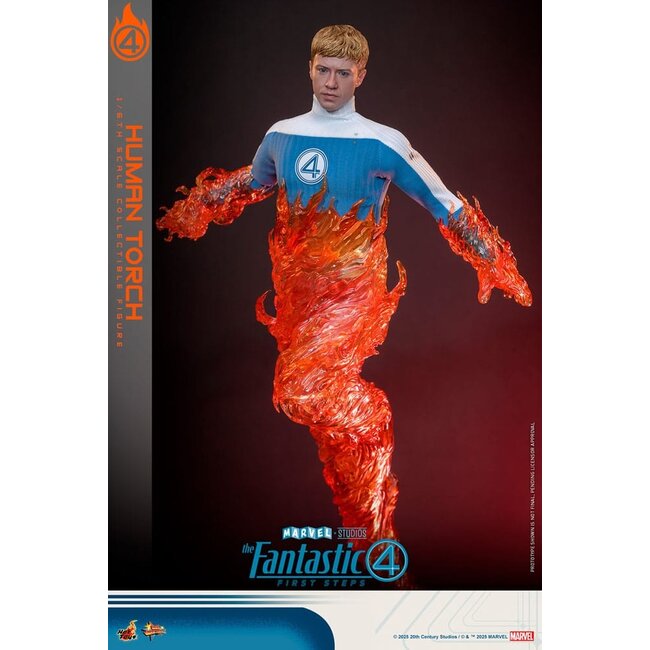 Die Fantastischen Vier: Erste Schritte Movie Masterpiece Actionfigur 1/6 Human Torch 30 cm