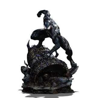 Iron Studios Marvel BDS Art Scale Statue 1/10 Spider-Man Black Costume 20 cm