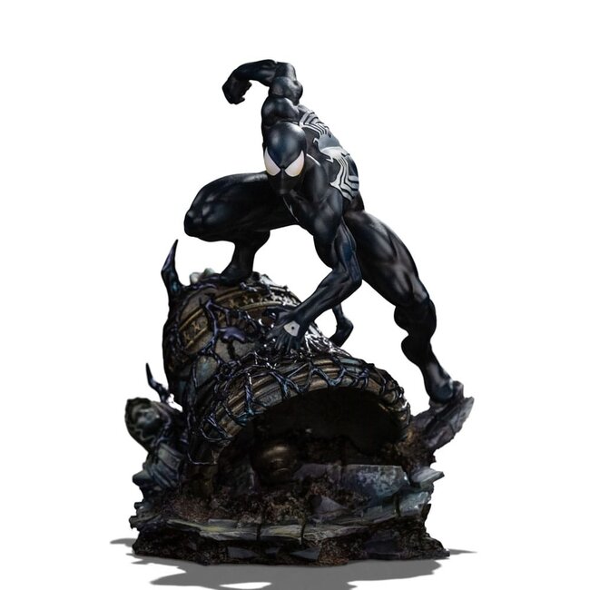 Marvel BDS Art Scale Statue 1/10 Spider-Man Schwarzes Kostüm 20 cm