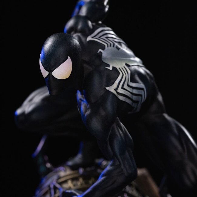 Marvel BDS Art Scale Statue 1/10 Spider-Man Schwarzes Kostüm 20 cm