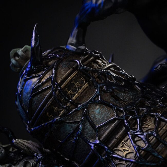 Marvel BDS Art Scale Statue 1/10 Spider-Man Black Costume 20 cm