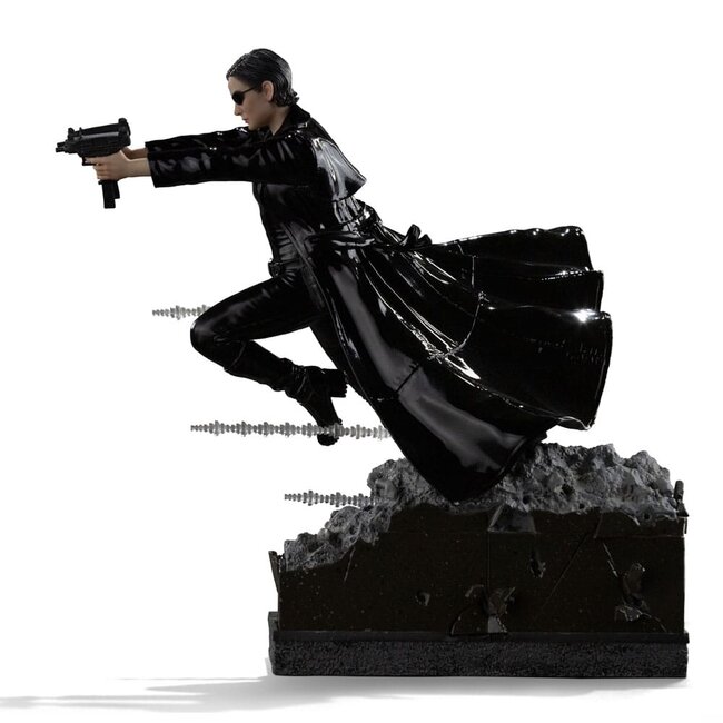 Die Matrix Art Scale Statue 1/10 Trinity 22 cm