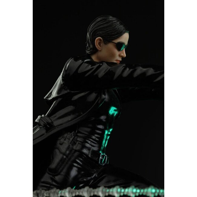 The Matrix Art Scale Statue 1/10 Trinity 22 cm