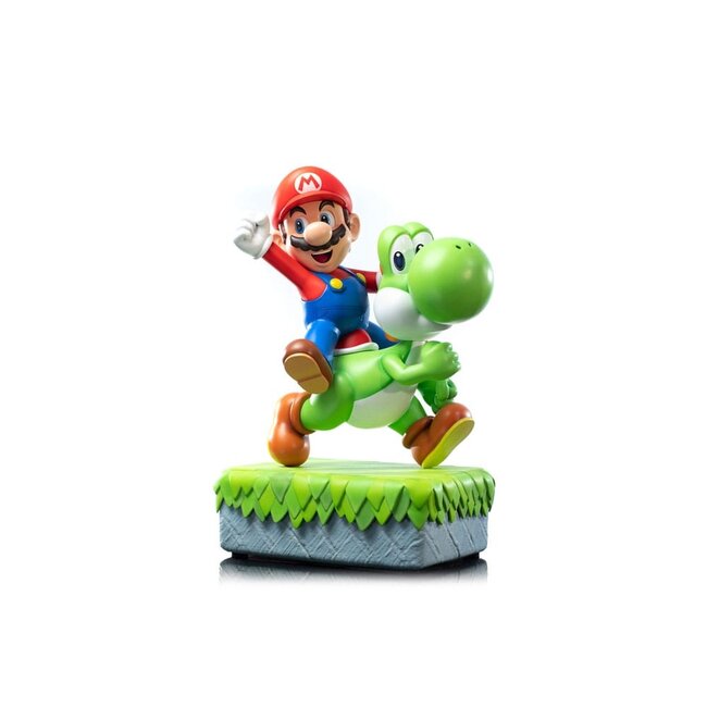 Super Mario Statue Mario & Yoshi Exclusive 48 cm