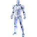 Hot Toys Exclusive Iron Man 2 Movie Masterpiece Diecast Action Figure 1/6 Iron Man Mark IV (Sub-Zero Fractal Armor) Hot Toys Exclusive 33 cm