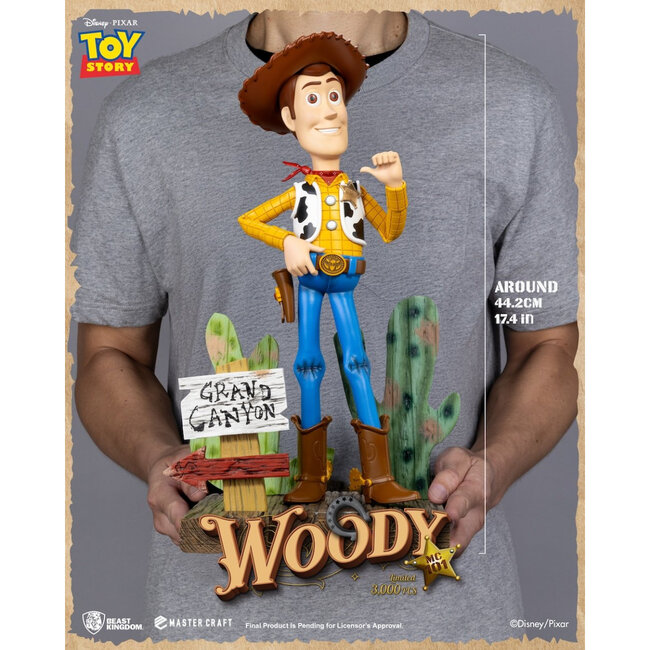 Toy Story Master Craft Statue Sheriff Woody 44 cm