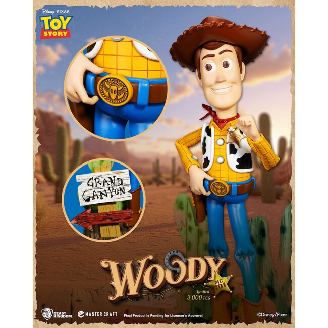 Toy Story Master Craft Statue Sheriff Woody 44 cm