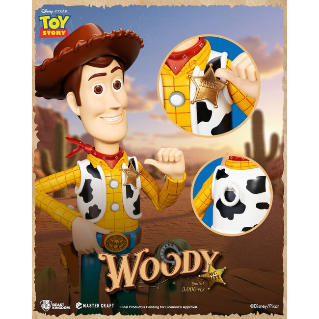 Toy Story Master Craft Statue Sheriff Woody 44 cm
