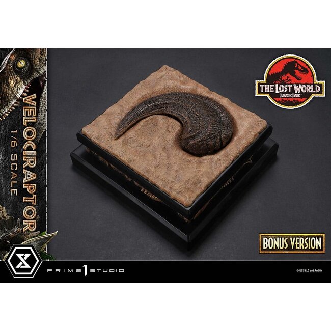 Jurassic Park II Legacy Museum Collection Statue 1/6 Velociraptor Bonus Version 41 cm