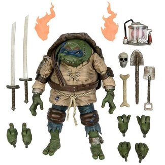 NECA  Universal Monsters x Teenage Mutant Ninja Turtles Action Figure Ultimate Leonardo as The Hunchback 18 cm