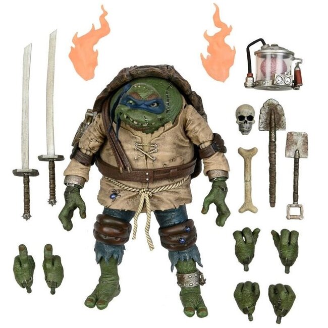 Universal Monsters x Teenage Mutant Ninja Turtles Action Figure Ultimate Leonardo as The Hunchback 18 cm