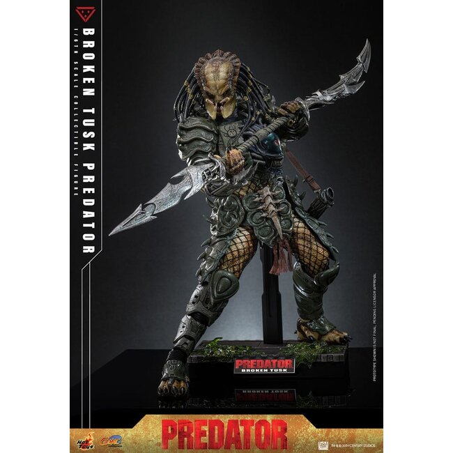 Alien vs. Predator Comic Masterpiece Actionfigur 1/6 Broken Tusk Predator 35 cm