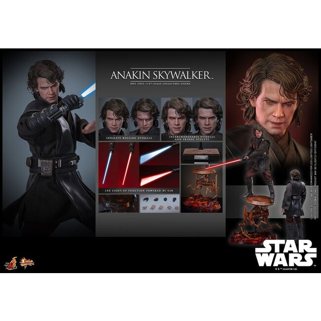 Star Wars: Episode III - Revenge of the Sith Movie Masterpiece Action Figure 1/6 Anakin Skywalker 31 cm