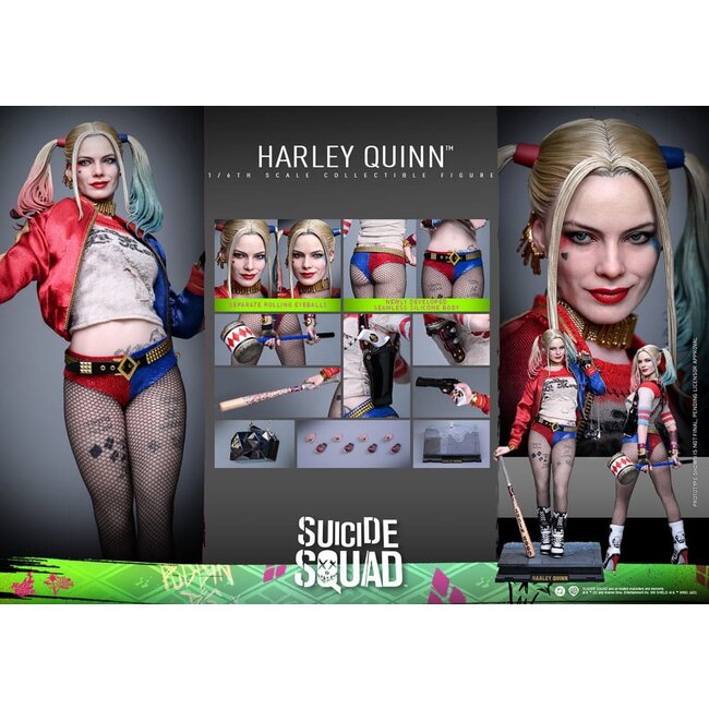 Suicide Squad Movie Masterpiece Action Figure 1/6 Harley Quinn 29 cm
