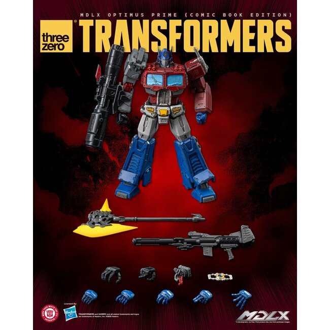 Transformers MDLX Actionfigur Optimus Prime (Comic Book Edition) 18 cm