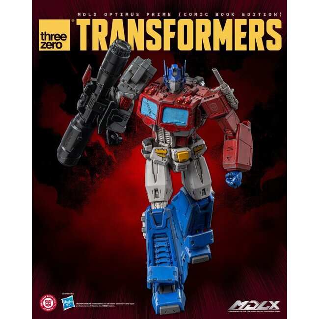 Transformers MDLX Actionfigur Optimus Prime (Comic Book Edition) 18 cm