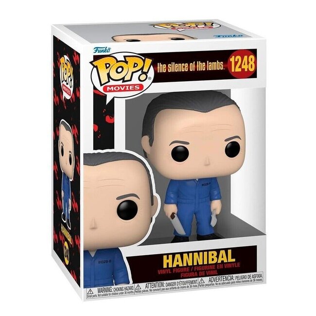 The Silence of the Lambs POP! Movies Vinyl Figure Hannibal w/ Knife and Fork 9 cm