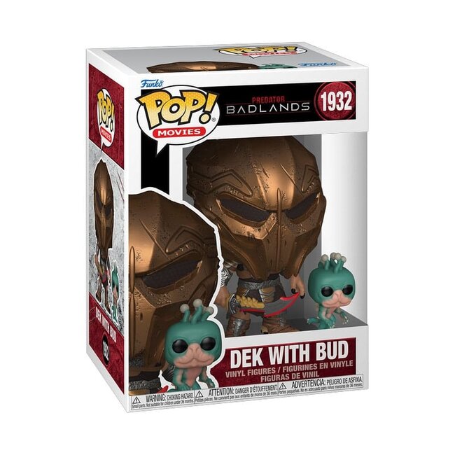 Predator: Badlands POP! & Buddy Movies Vinyl Figure Dek with Bud 9 cm