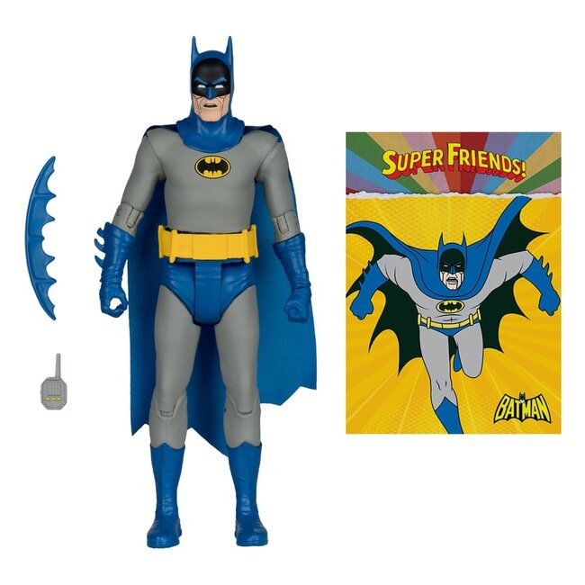 DC Retro Super Friends Actionfigur Bizarro Batman 15 cm