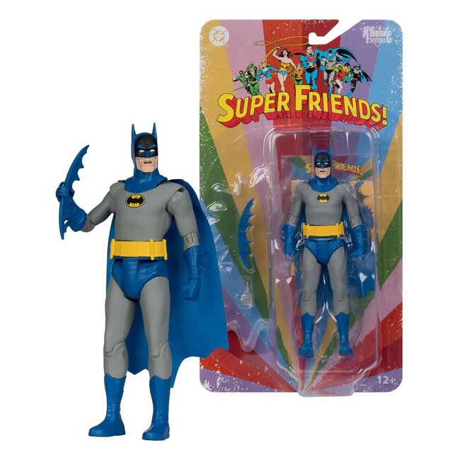 DC Retro Super Friends Actionfigur Bizarro Batman 15 cm