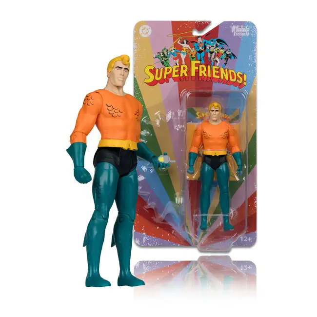 McFarlane Toys DC Retro Super Friends Action Figure Aquaman 15 cm