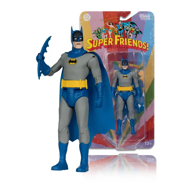 McFarlane Toys DC Retro Super Friends Action Figure Bizarro Batman 15 cm