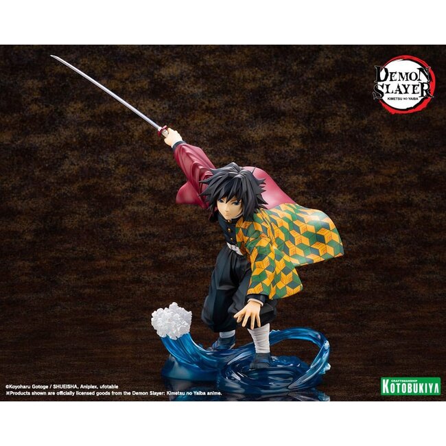 Dämonentöter: Kimetsu no Yaiba ARTFXJ Statue 1/8 Giyu Tomioka 21 cm