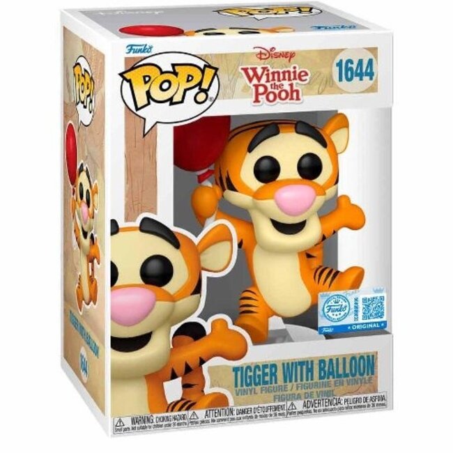 Winnie the Pooh POP! Animation Vinyl Figure Tigger with Balloon 9 cm