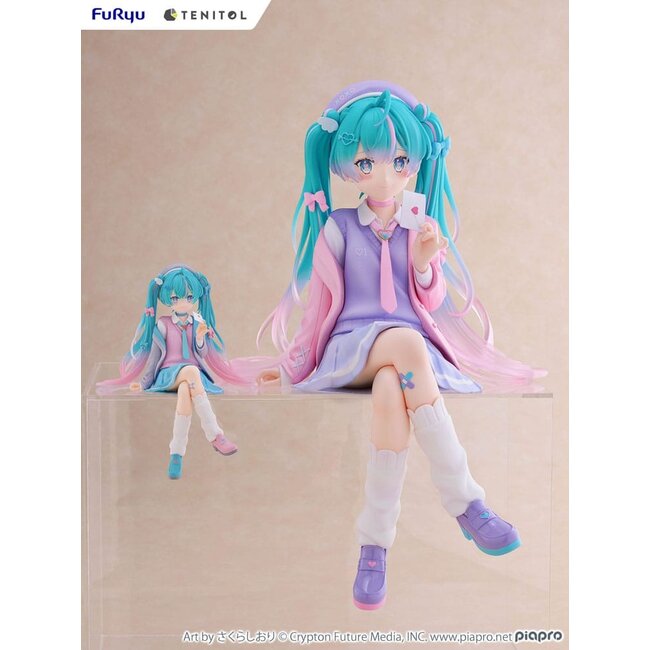 Hatsune Miku Tenitol Noodle Stopper PVC Statue Love Blazer 32 cm