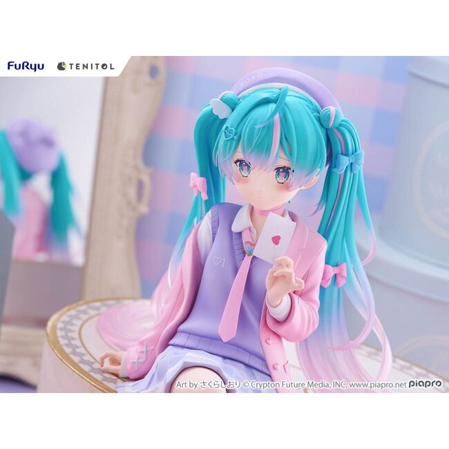 Hatsune Miku Tenitol Noodle Stopper PVC Statue Love Blazer 32 cm