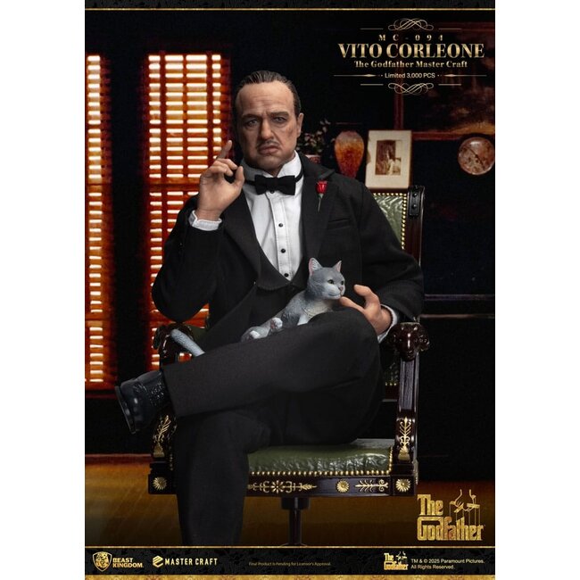 Beast Kingdom Toys Der Pate Master Craft Statue Vito Corleone 31 cm