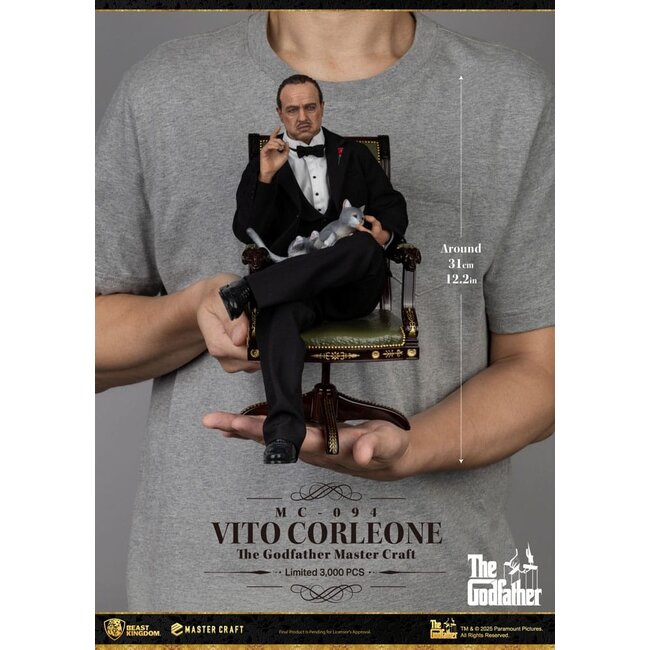 The Godfather Master Craft Statue Vito Corleone 31 cm