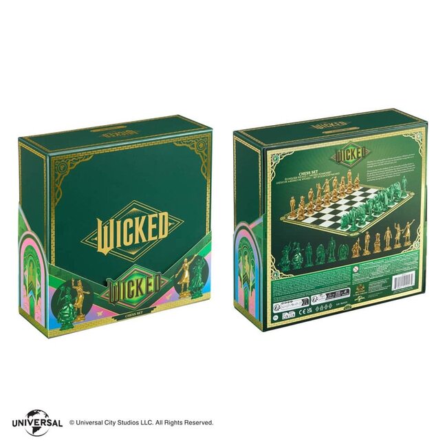 Wicked: For Good Chess Set Shiz vs. Emerald City