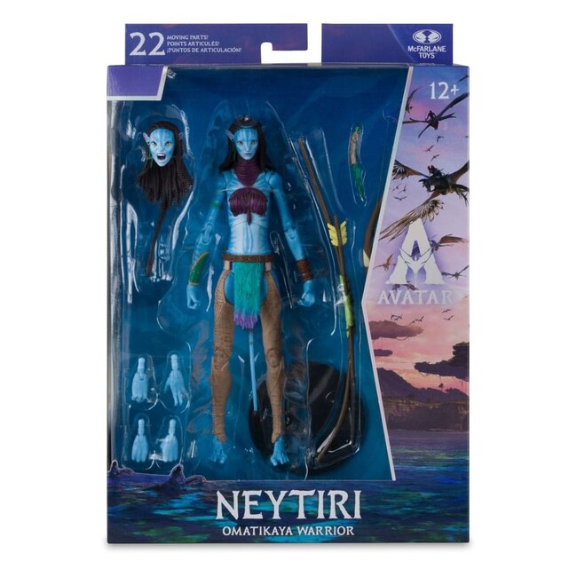 Avatar: Fire and Ash Action Figure Neytiri (Omatikaya Warrior) 18 cm