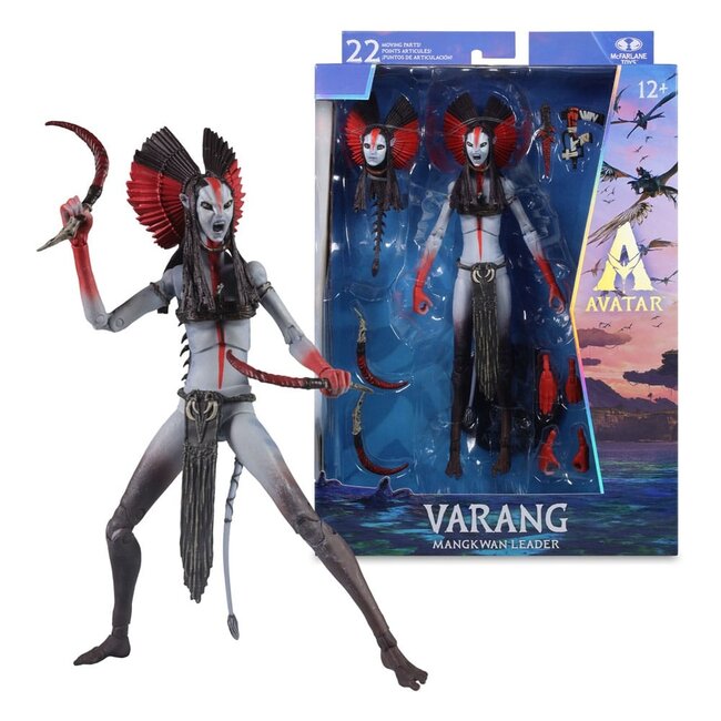 Avatar: Fire and Ash Actionfigur Varang (Mangkwan-Anführer) 18 cm