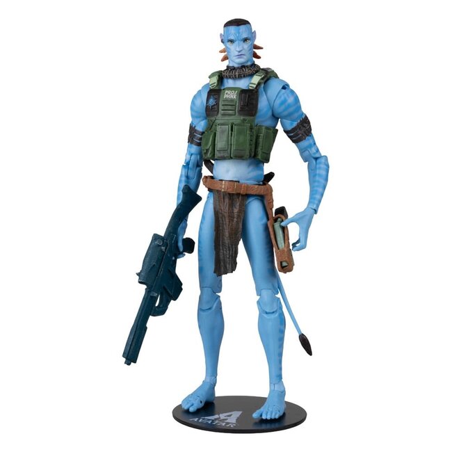 Avatar: Fire and Ash Actionfigur Quaritch (Ash Recom) (Gold Label) 18 cm