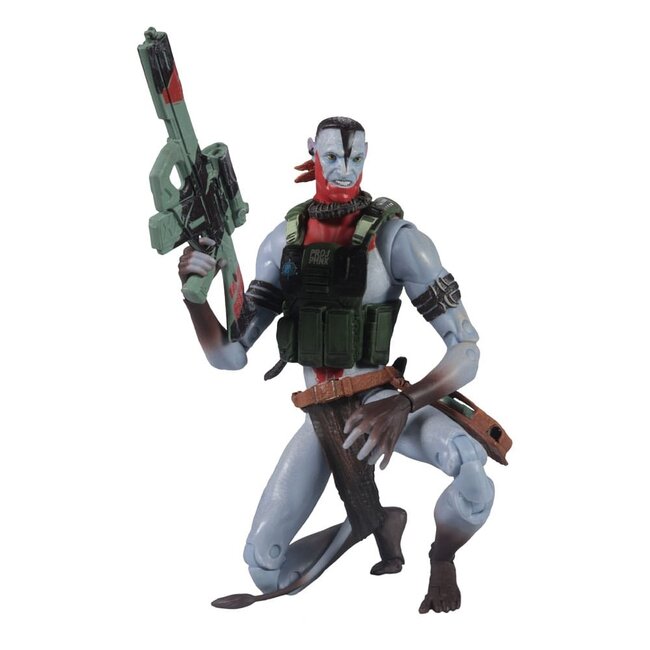 Avatar: Fire and Ash Action Figure Recom Quaritch (Ash Warrior) 18 cm