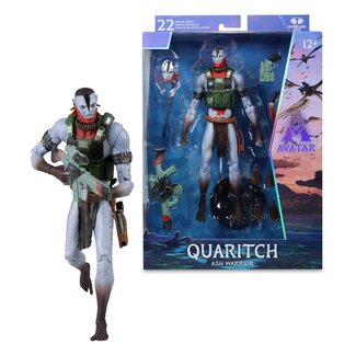 McFarlane Toys Avatar: Fire and Ash Actionfigur Recom Quaritch (Ash Warrior) 18 cm