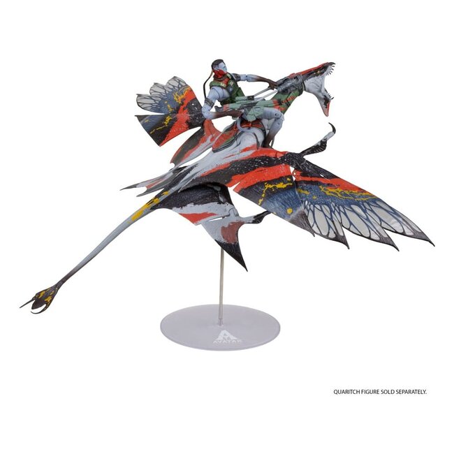 Avatar: Fire and Ash Action Figure Quaritch's new Banshee