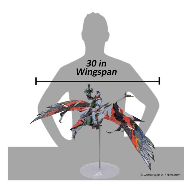 Avatar: Feuer und Asche Actionfigur Quaritchs neue Banshee