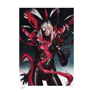 Sideshow Collectibles Marvel Art Print Gwenom vs. Carnage (King in Black: Gwenom vs. Carnage #1 (2021)) 61 x 45 cm - unframed