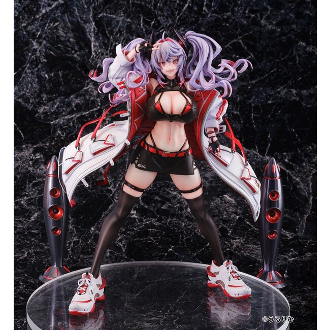 Gentlemen Erotic Gears PVC Statue 1/6 Girl Rouge Illustration von Ulrich 30 cm
