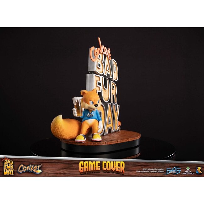 Conker´s Bad Fur Day Statue Game Cover Standard Edition 45 cm