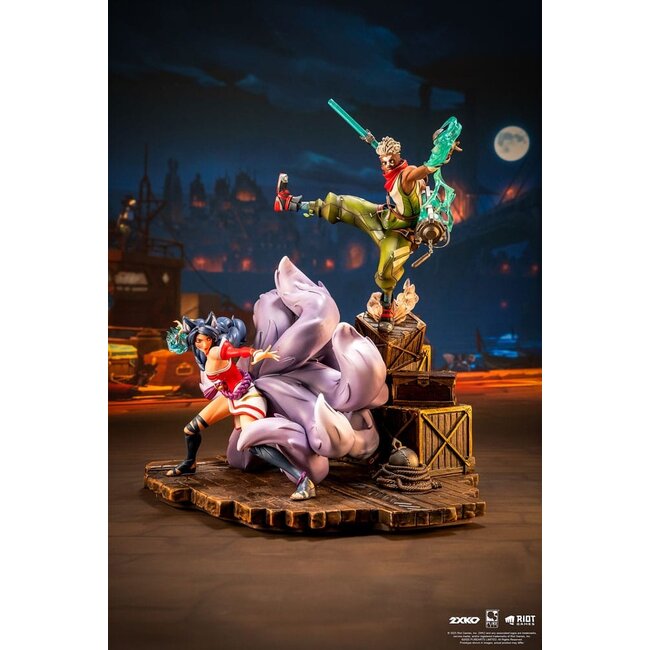 League of Legends Statue 1/10 2XKO Ekko & Ahri Diorama 30 cm