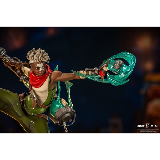 League of Legends Statue 1/10 2XKO Ekko & Ahri Diorama 30 cm