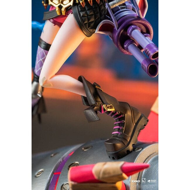 League of Legends Statue 1/10 2XKO Jinx & Warwick Diorama 37 cm
