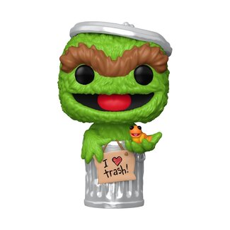 Funko Sesame Street POP! TV Vinyl Figure Oscar the Grouch 9 cm