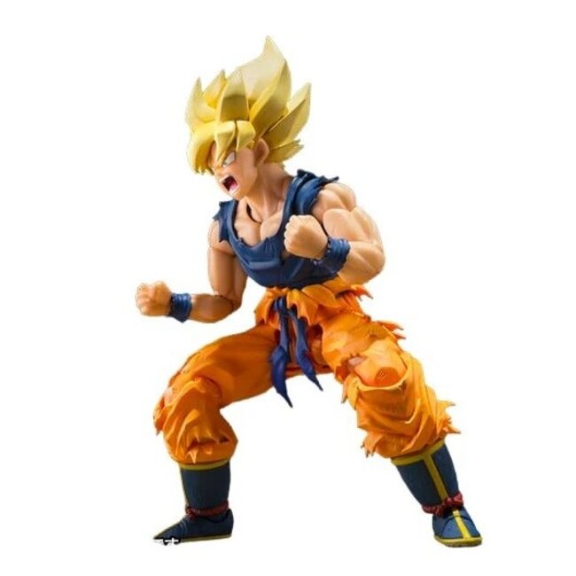 Dragon Ball Z SHFiguarts Actionfigur Super Saiyajin Son Goku (Fighter of Rage) 14 cm